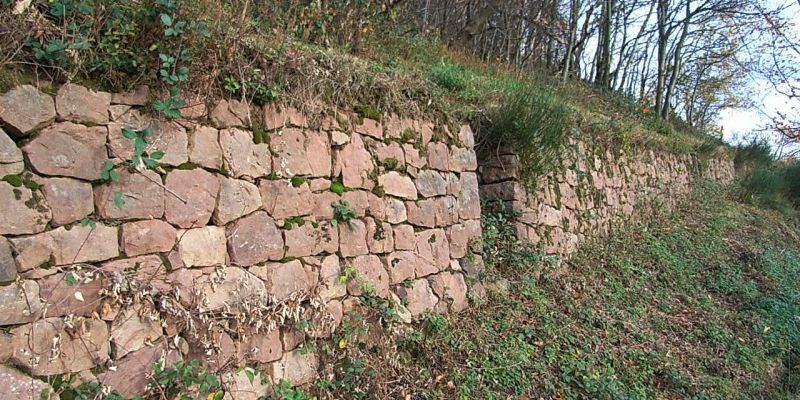 Trockenmauer in Ottersweier