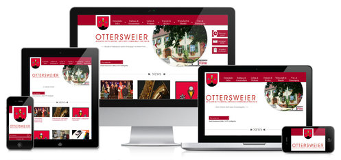 Responsive Web der Gemeinde Ottersweier